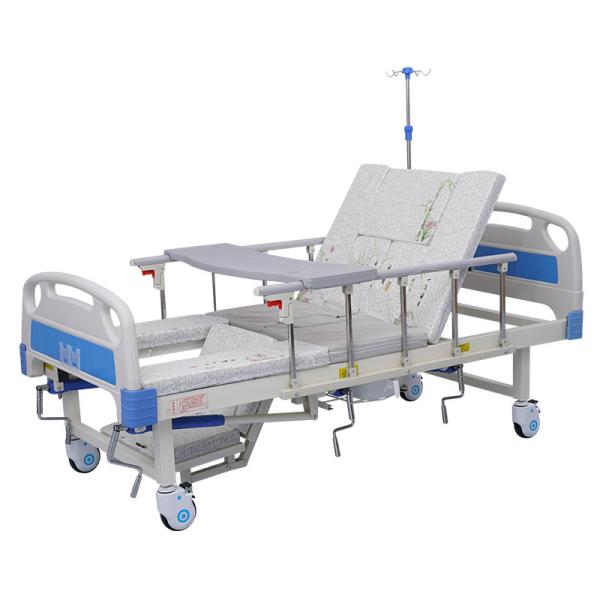 Buy cheap Multi function medical elderly care furniture manual multi function household care bed with toilet from wholesalers
