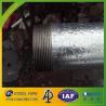 Buy cheap zinc coated 250g galvanized steel pipe threaded with plastic caps from wholesalers