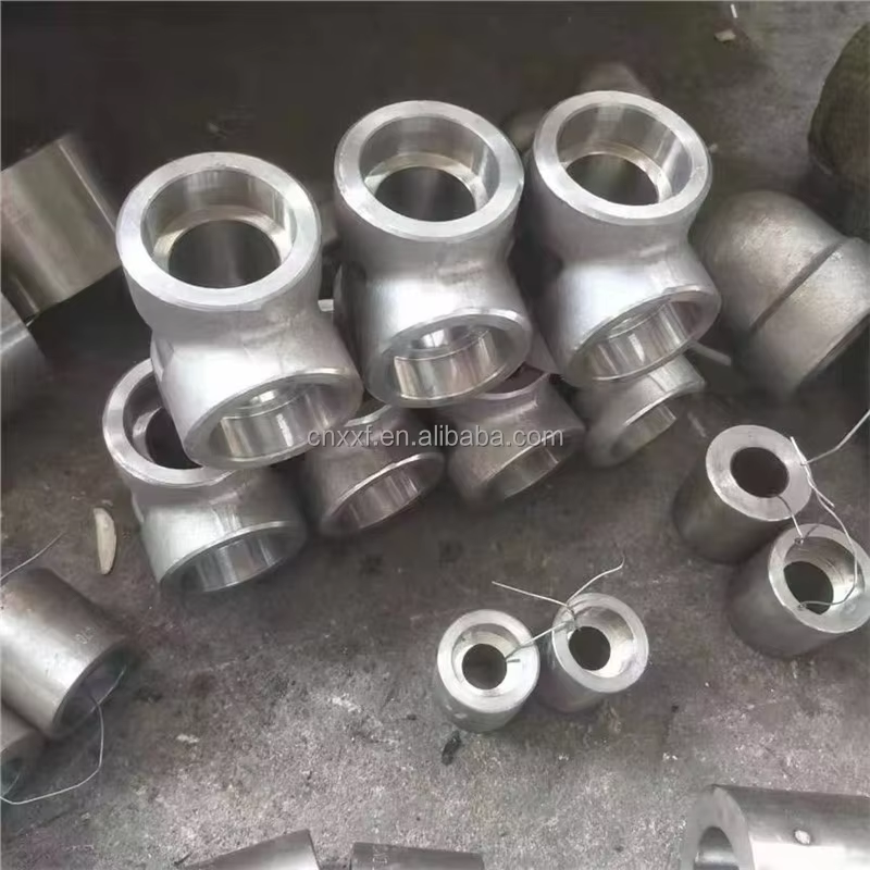 NXF DN 6-100 Class 3000-9000 Pipe Fittings ASTM B333 B622 B775 Alloy B-2 / UNS N10665 / W.Nr. 2.4617 Socket Welding Tee