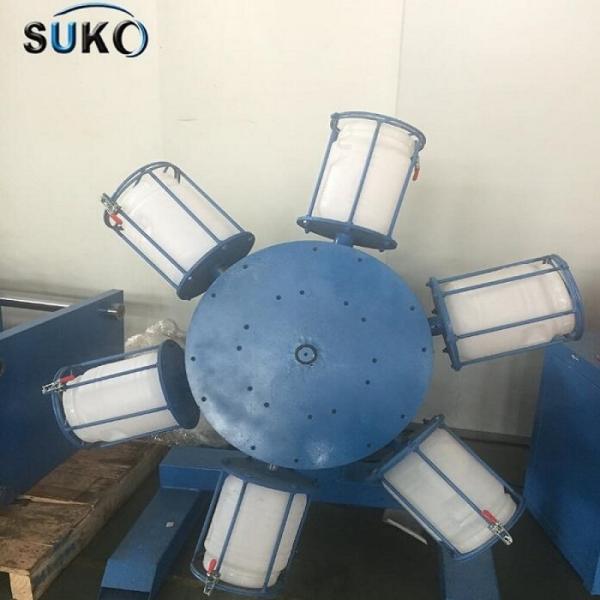 Buy cheap Durable 6 Barrel Powder Mixing Machine 380V 50Hz 3P Easy Discharge Easy Cleaning from wholesalers