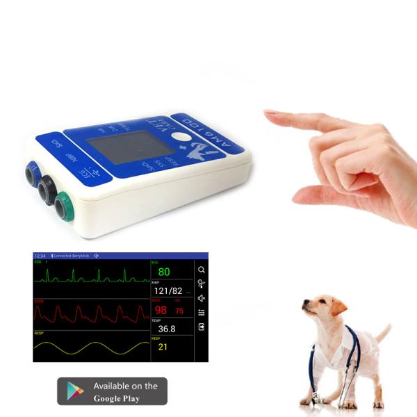 Buy cheap PR Veterinary Patient Monitor System With Two AA Alkaline Battery Spo2 Measurement Range 35%-100% from wholesalers
