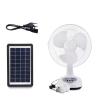 Buy cheap Wholesale Price Home Solar Power Energy System Cooling Mini Rechargeable Lighting Electric Ac/dc Fan with Led Light for Home from wholesalers