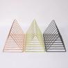 Buy cheap Triangle Metal Stainless Steel Houseware Desktop Bookshelf from wholesalers