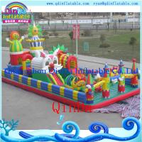 Buy cheap QinDa inflatable air bouncer, bouncy castle sales inflatable jumping bouncer for product