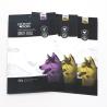 Buy cheap high quality custom resealable zip lock dog treats snack package with window plastic pet food packaging bags from wholesalers