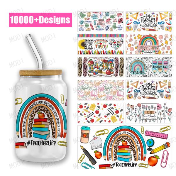 Buy cheap UV DTF Cup Wrap Transfer Stickers For Cartoon Wipe Off Stickers Waterproof Crafting Cup Decal For Cups DIY from wholesalers