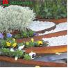 Buy cheap Anti Corrosion Decorative Corten Steel Garden Edging 1.6mm Thickness from wholesalers