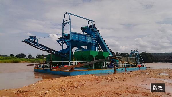 Quality Hydraulic Bucket 200t/H 16M Cutter Suction Dredger For Salt Mining for sale