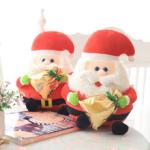 Cute Santa Claus Christmas Stuffed Animals Machine Washable Lifelong CPC
