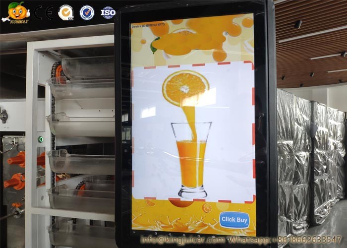 Automated Fresh Orange Juice Vending Machine With Ozone Sterilization System