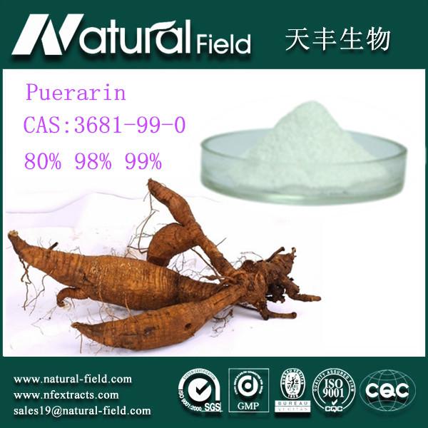 Buy cheap Manufacture kudzu root extract 40% 60% puerarin from wholesalers