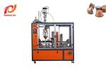 High Accuracy And PLC Control Double Lanes Lavazza Blue Filling Sealing Machine