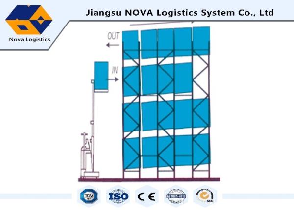 Buy cheap Drink Industry Drive In Industrial Storage Racks from wholesalers