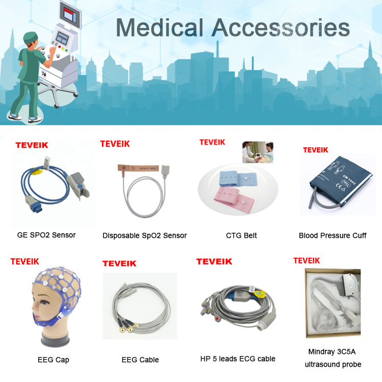 Patient Disposable 6cm X 120cm Fetal Monitor Belts