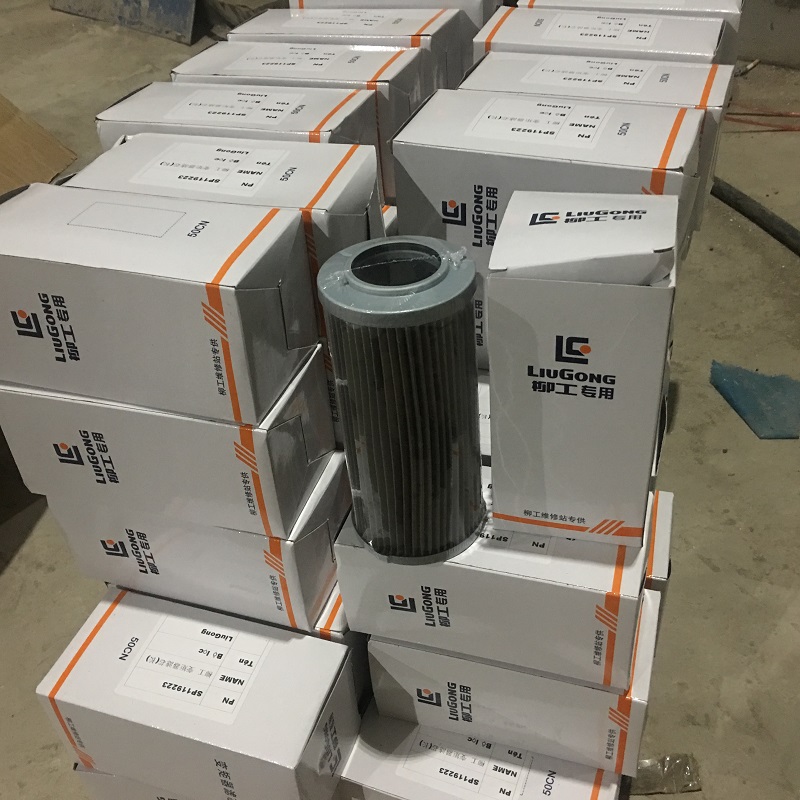 Liugong Construction Machinery Diesel Engine Part SP119223 Oil Filter For Wheel Loader Replace