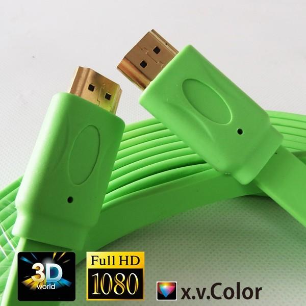 Buy cheap colorful HDMI FLAT CABLE FOR PS3.XBOX,Computer, HDTV,DVD,Projector with best price from wholesalers
