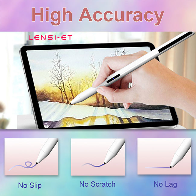 Tablet White Stylus Pen
