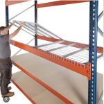OEM ODM Pallet Rack Wire Mesh Decking Custom Galvanized Wire Decking
