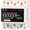 Buy cheap Single Phase DIN Rail Mounted KWH Meter , Long Life DIN Rail Electricity Meter from wholesalers