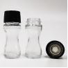 Buy cheap Food Grade Black 94g 60ml 110mm Pepper Glass Jars from wholesalers