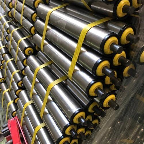 Buy cheap Acid and alkali resistant belt conveyor acid and alkali resistant 304 stainless steel idler conveyor idler high life idl from wholesalers