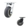 Buy cheap 230kg Capacity TPR Swivel Plate Soft Casters Ball Bearing 125mm Castor Wheels from wholesalers