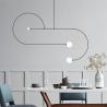Buy cheap Geometric Led Chandeliers Dining room Bar Long tube Chandelier lustre suspension lamp(WH-MI-256) from wholesalers