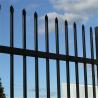 Buy cheap Powder Coated Steel Security Fence , Wrought Iron Spear Top Steel Palisade Security Gates from wholesalers
