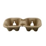 Stackable No Spill 2 4 Paper Cup Holder Tray For Coffee Bar