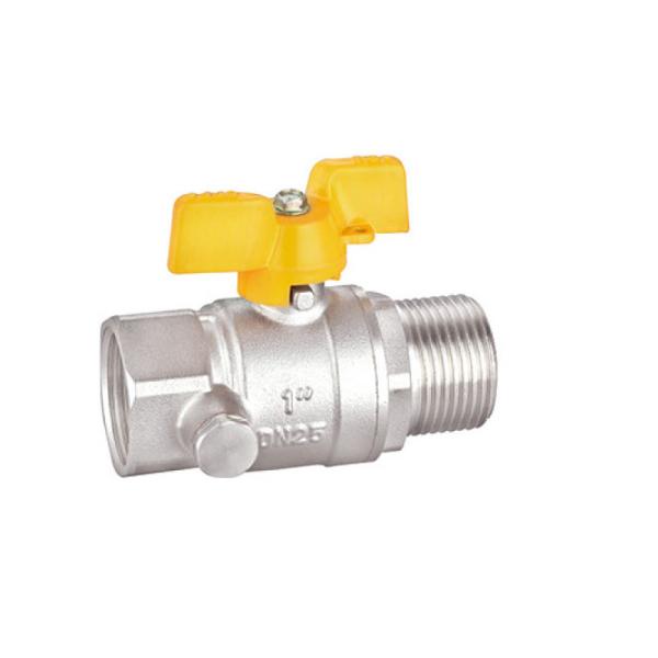 Buy cheap Three Quarter Inch Brass Ball Valve BV1027-MF Threaded ISO228/1 from wholesalers