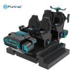 3.8KW 9D Cinema Simulator Virtual Reality Shooting VR Game Car With Delicate