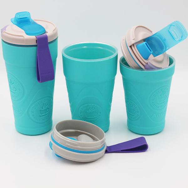 Buy cheap Large Capacity 560ml Couples Water Bottles Creative Travel Use from wholesalers