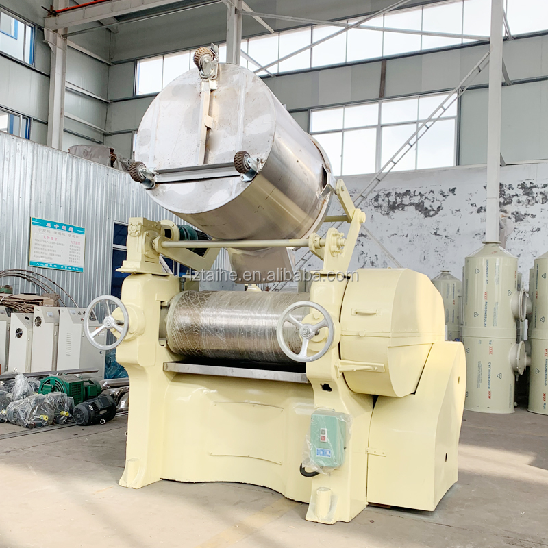 Motor Core Components S150 Lab Mini Grinding Triple Roll Mill Machine For Paste Material