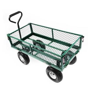 Buy cheap 86*46*51cm Occasion Selection Garden Wagon Cart With Dumping Feature And Support from wholesalers