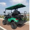 Buy cheap High Chassis Electric Golf Cart 4 Wheel Disc Brake Off Road Wheel 10 Inch Display 4 Seater from wholesalers