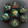 Buy cheap Color Strip Multi Faceted Resin Dice Gate Dungeon And Dragon DND#COC from wholesalers