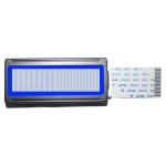 2.5 Inch Monochrome LCD Module Negative STN Cob 122*32 Dots Chip 18 Pin