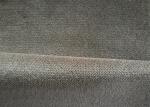 Embossed Sofa Velvet Upholstery Fabric 100% Polyester For Home Textile