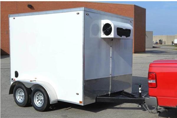 Buy cheap Mobile Cold Room For Party Food Storage 2.5 Ton Mobile Coldroom from wholesalers