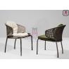 Buy cheap Wrap Around Backrest 0.38cbm PE Rattan Garden Chair Waterproof from wholesalers