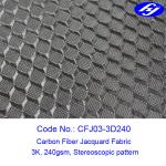 150cm Stereoscopic Visual Impact 3D Carbon Fiber Fabric
