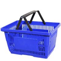 Buy cheap Multipurpose Supermarket Shopping Basket Drawstring Pulley Plastic Shopping product