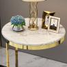 Buy cheap Stainless Steel Round Sofa Side Table Telephone Table Smooth Surface from wholesalers
