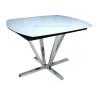 Buy cheap Modern Extension Dining Room Table Hotel Use White Painting Beneath from wholesalers