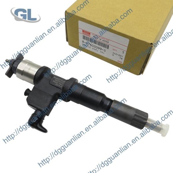 Buy cheap Genuine Common Rail Fuel Injector 095000-5985 For ISUZU 8976030995 8-97603099-5 from wholesalers