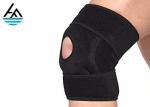 Unisex Powerlifting Knee Sleeves , Knee Compression Sleeve Running With Holes