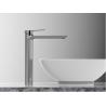 Buy cheap Brass Ceramic Cartridge Bathroom Basin Mixer Tap Chrome Black High Spout from wholesalers