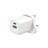 Buy cheap 30W USB C USB A GaN Fast Charger Aluminum Alloy USB Type C Travel Adapter from wholesalers