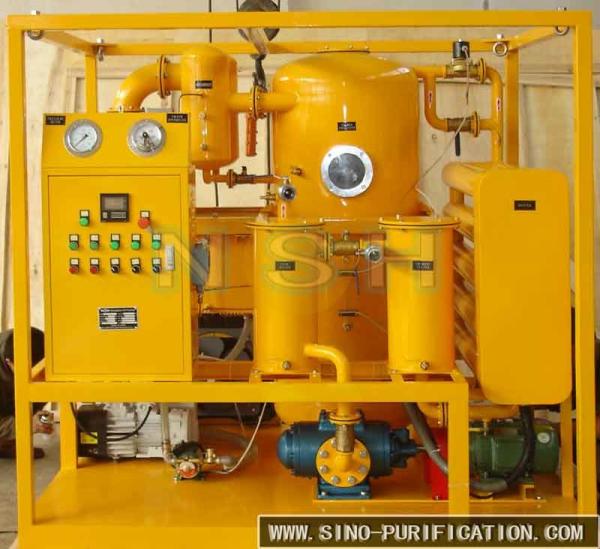 Buy cheap Full Automatic Dehydration 1800L/H Double-Stage Vacuum Transformer Oil Purifier from wholesalers