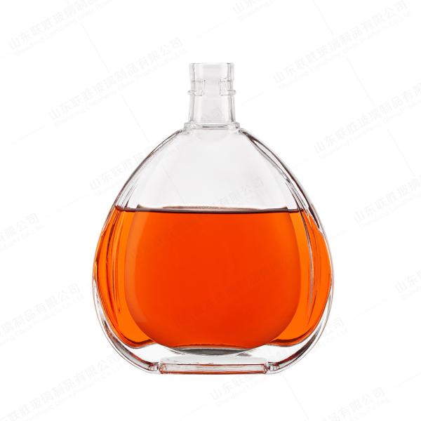 Buy cheap 700ml 1L 5L Glass Bottle For Vodka Tequila Rum Liquor Spirit Beverage Glass Bottle from wholesalers